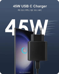 45W USB-C PD Fast Charging Adapter