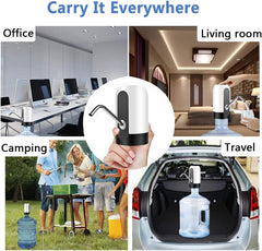 Electric Water Bottle Pump, USB Rechargeable Automatic Drinking Water Dispenser