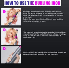 5 in 1 Hair Styler with Hair Dryer