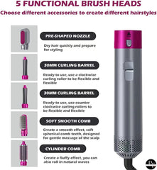 5 in 1 Hair Styler with Hair Dryer
