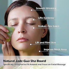 Jade Roller and Gua Sha Set