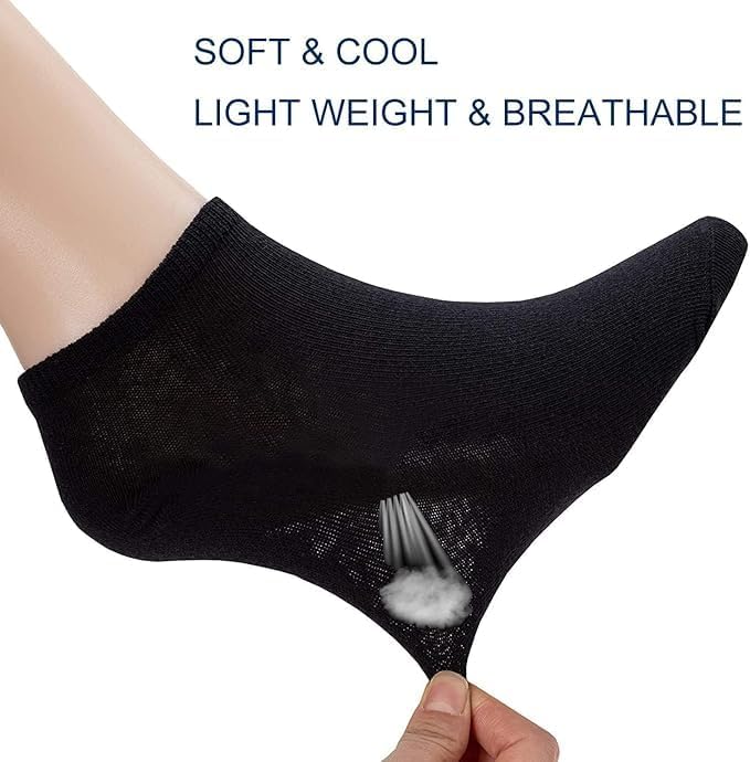 12 Pairs Ultra Thin Breathable Ankle Socks for