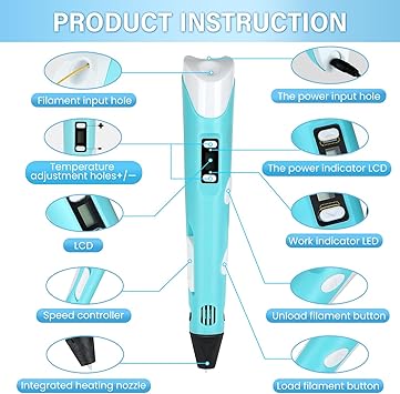 3D Pen Upgrade | Intelligent 3D Printing Pen