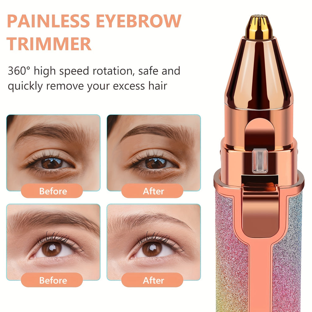 2-in-1 Eyebrow & Facial Hair Remover