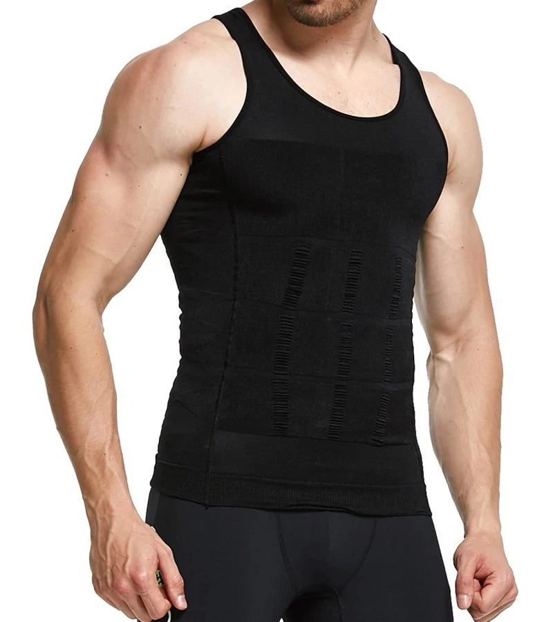 Men’s Slimming Body Shaper Compression Shirt