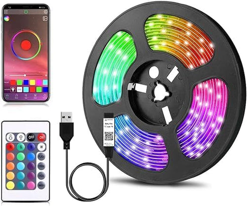 5m Bluetooth LED Strip with USB RGB