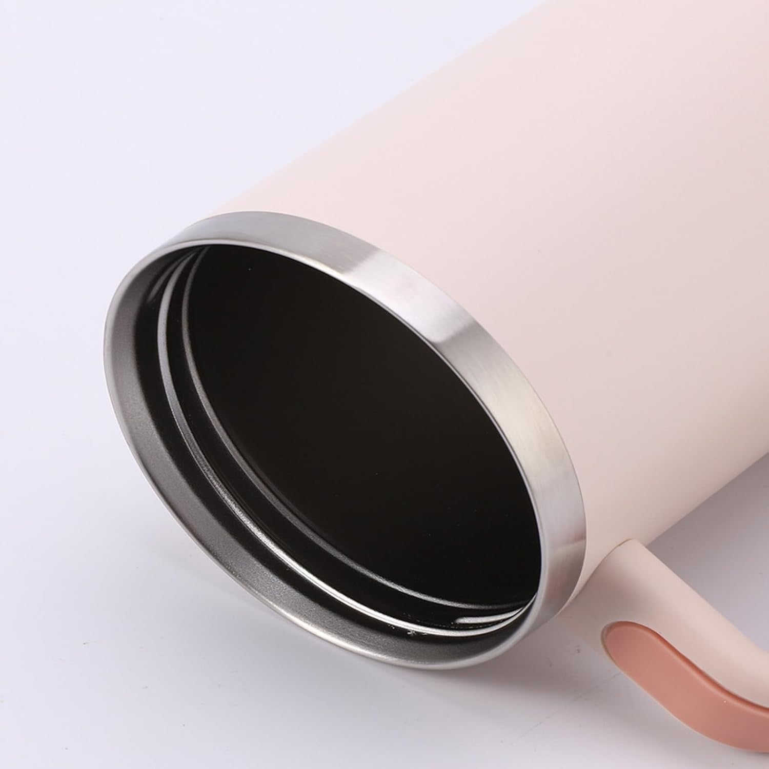 Stainless Steel Vacuum Mug with Screw Lid