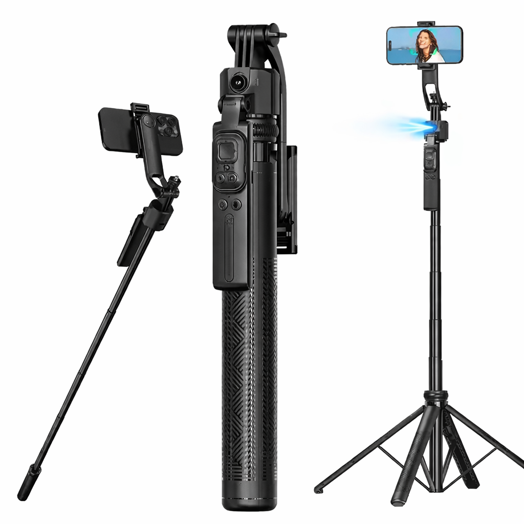 C17 AI Face Tracking Selfie Stick & Tripod