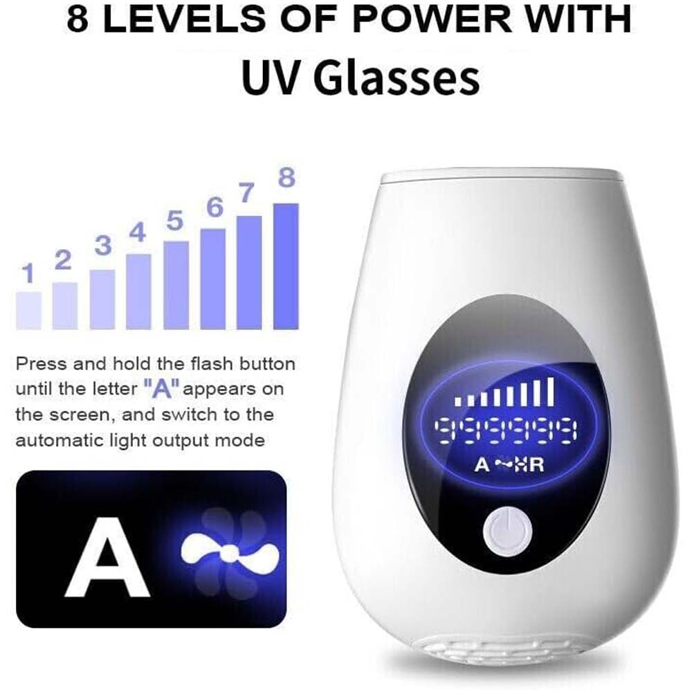 Laser Hair Removal System with 900,000 Flashes