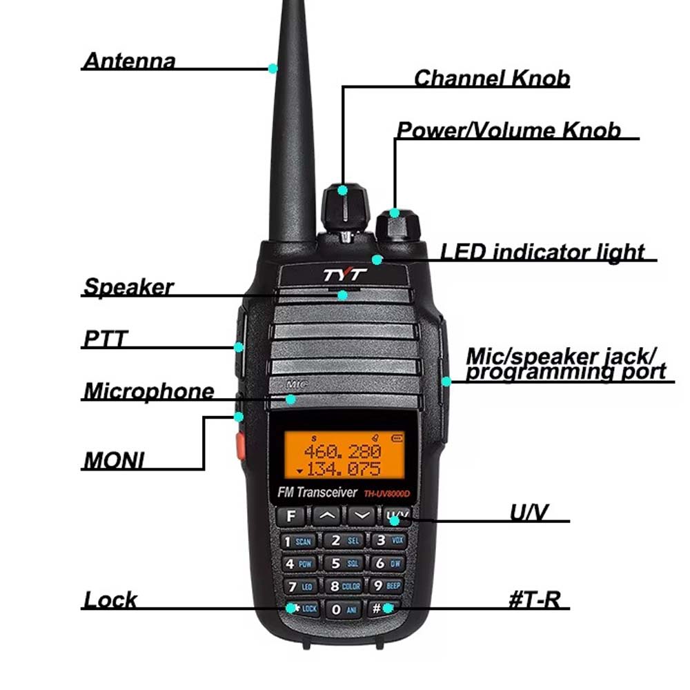 TYT TH-UV8000 OEM Mini FM Portable Walkie-Talkie