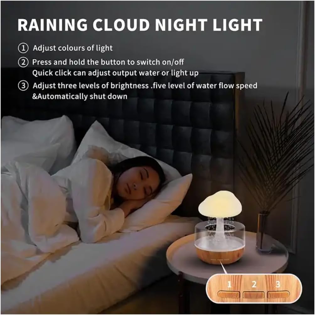 Rain Cloud Night Light Aromatherapy