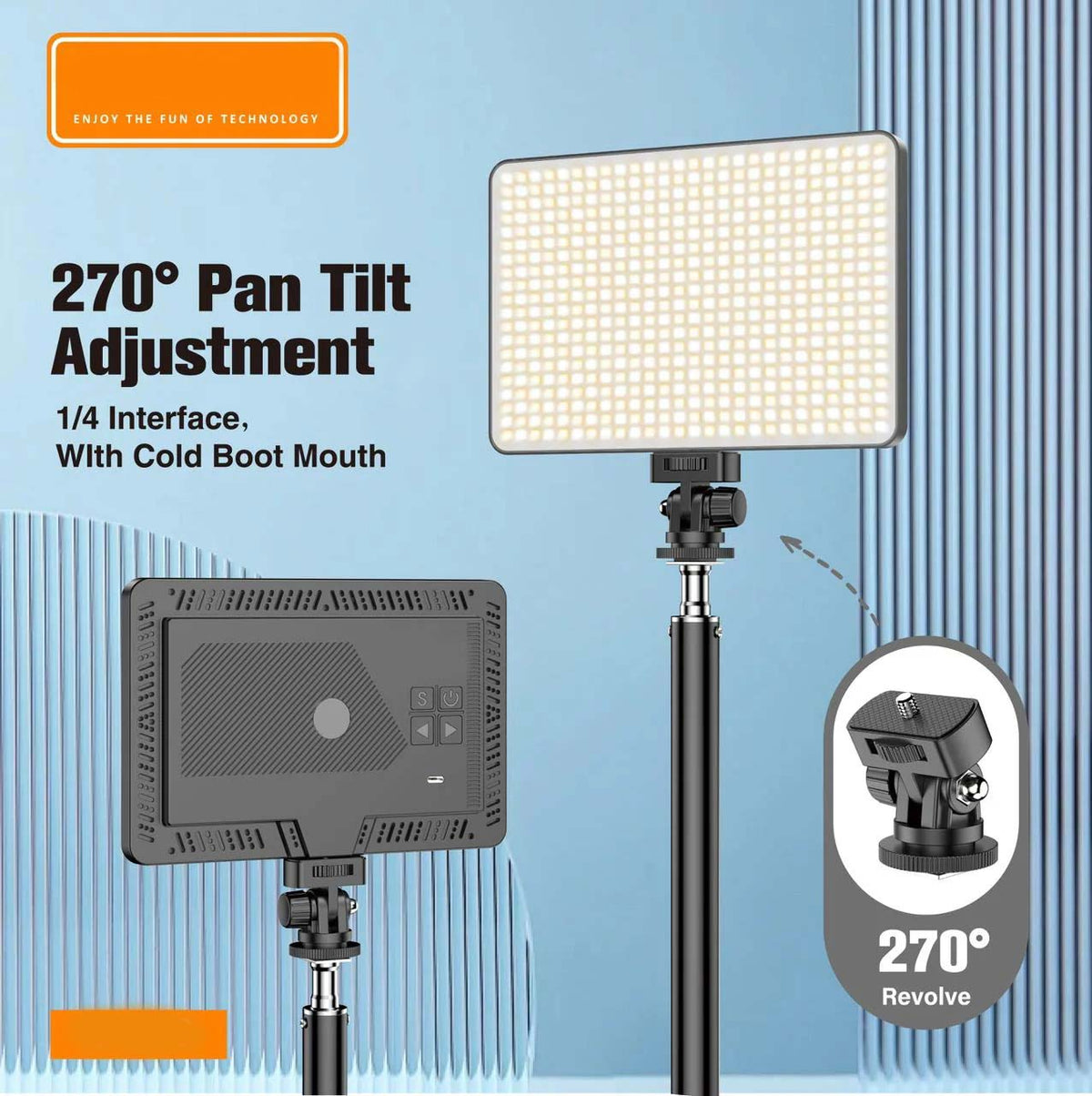 Live-E11 10W Bi-color LED Video Light