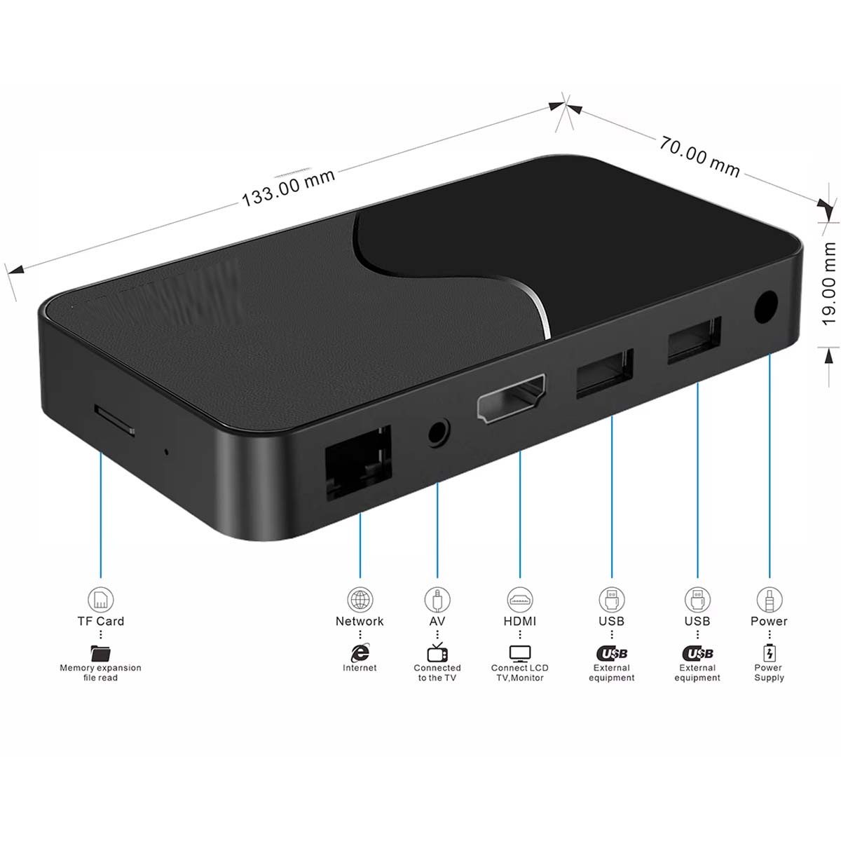 V96plus Android 15 TV Box