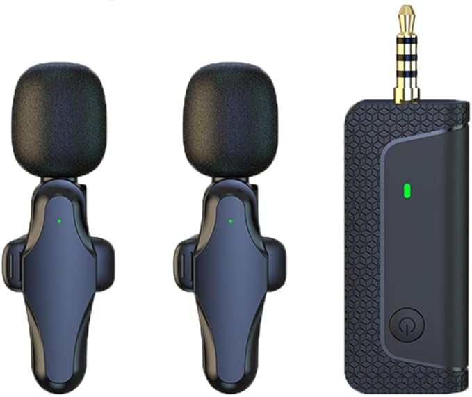 K35 Pro Wireless Lavalier Microphone