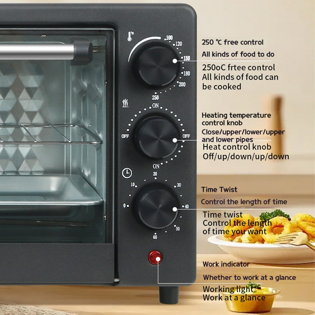 18L Multifunction Toaster Oven