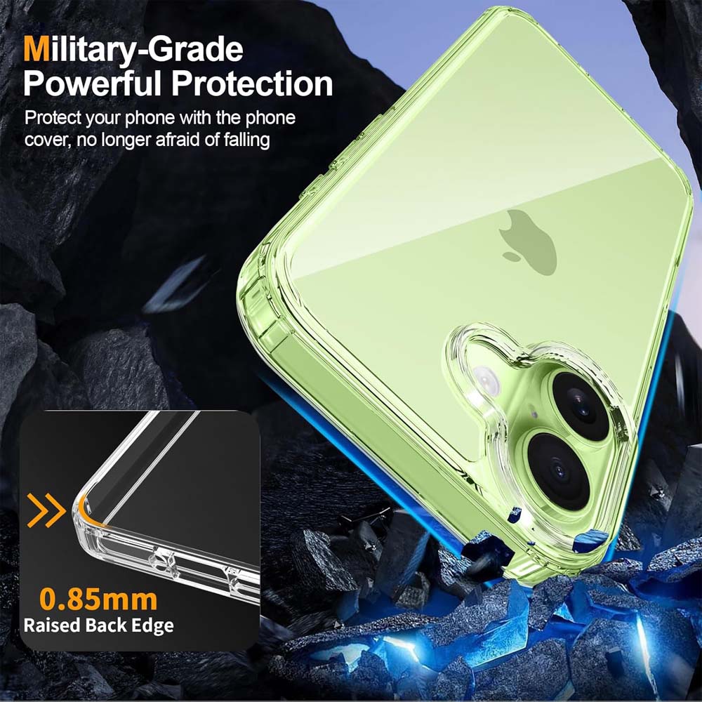 Crystal Clear Case for iPhone 17 6.3"