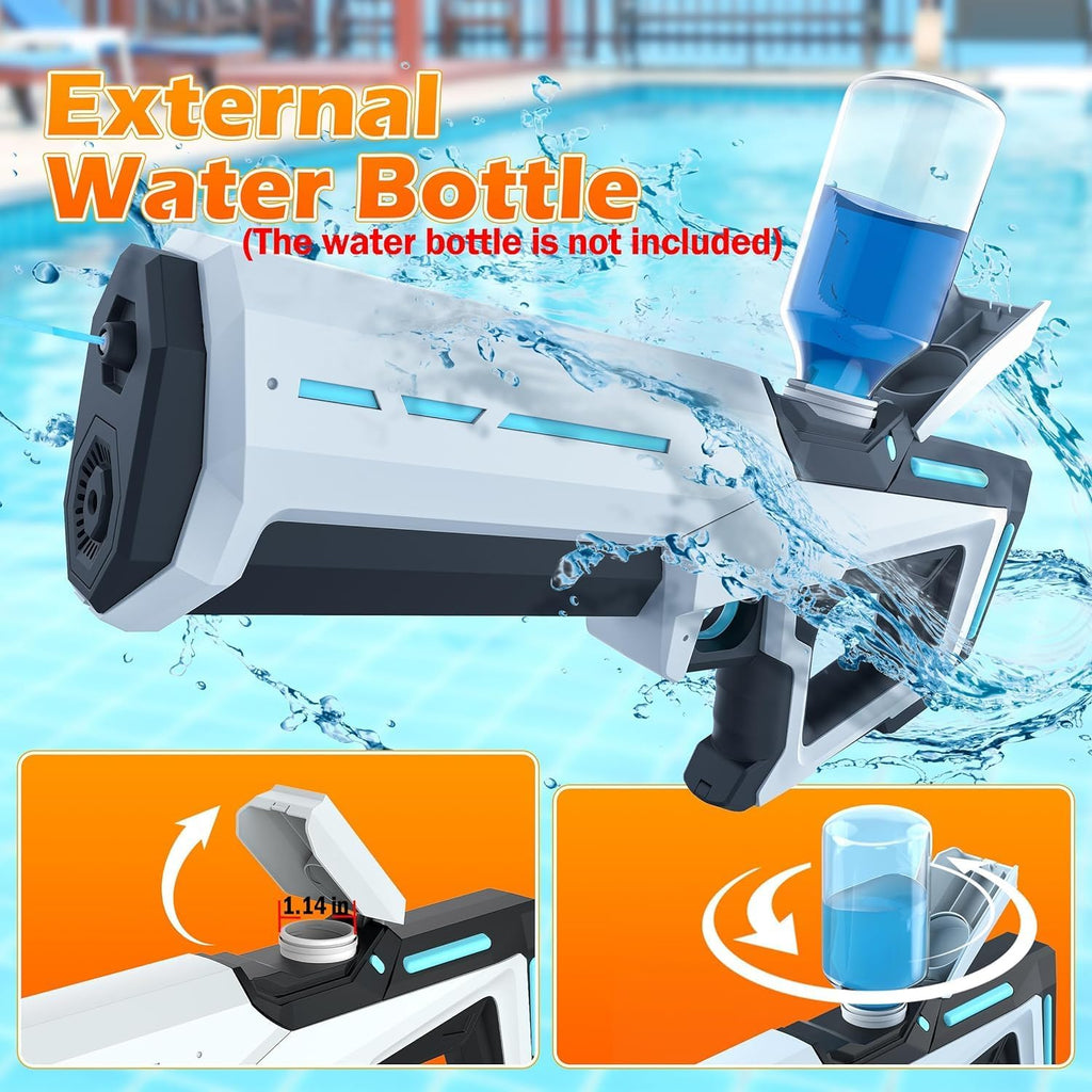 Electric Water Gun with Automatic Suction.