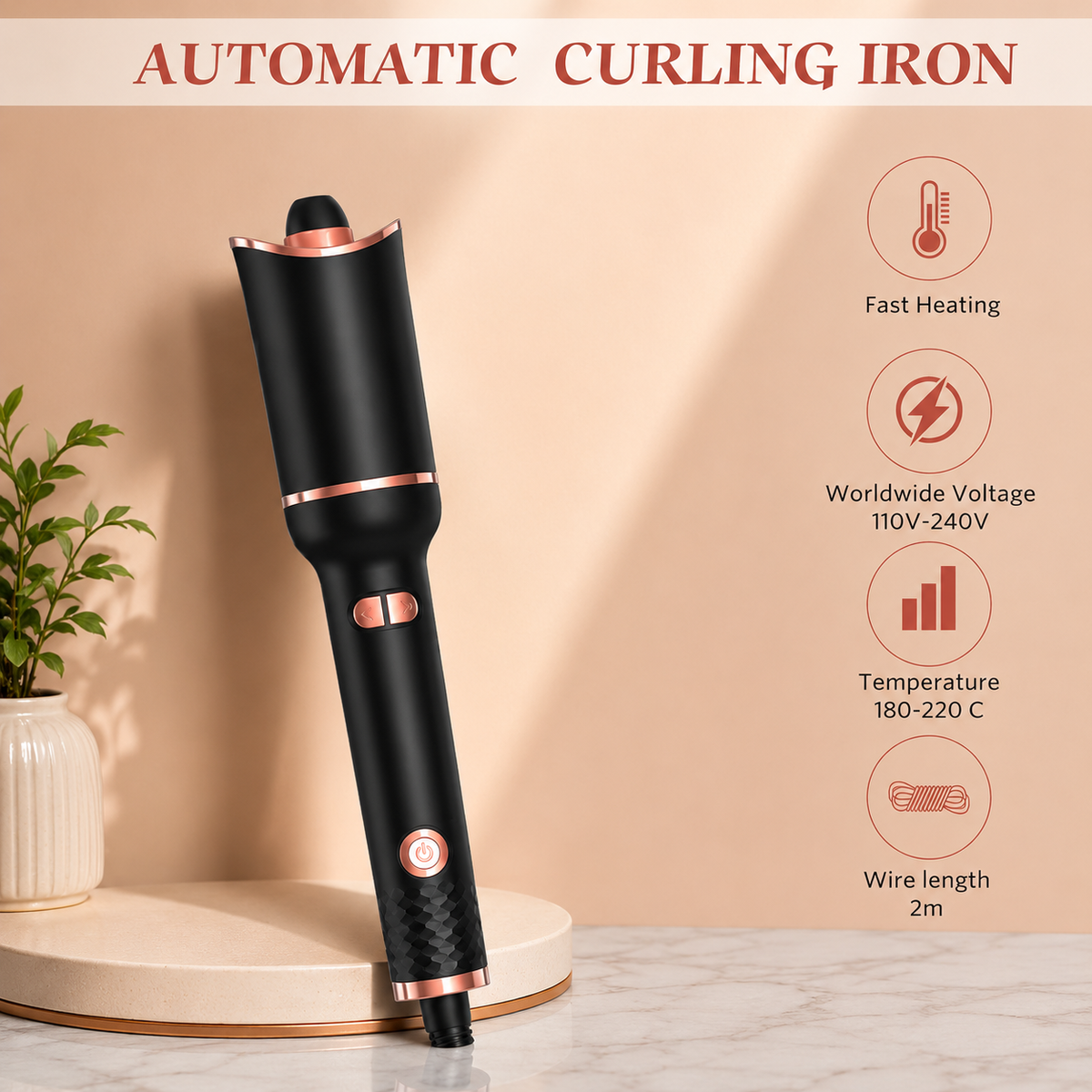 Automatic Hair Curler