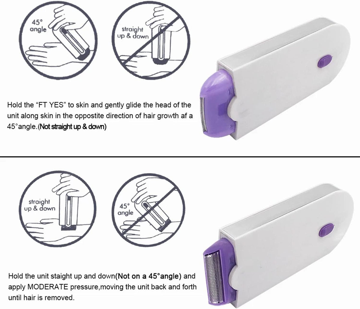 Finishing Touch Rechargeable Hair Removal