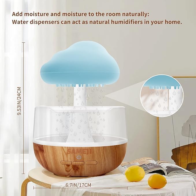 Raining Cloud Night Light Aromatherapy