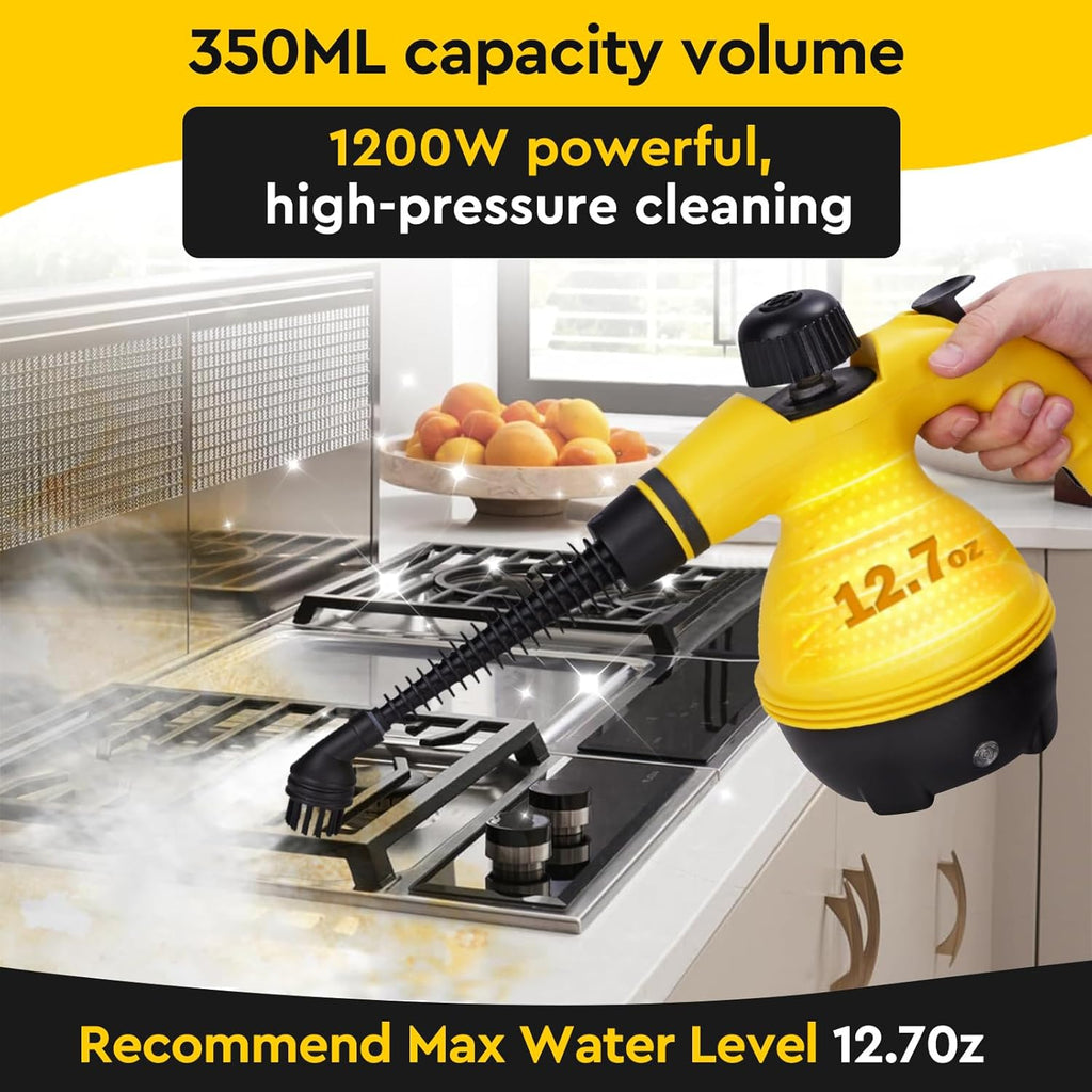 Powerful Pressurized Handheld Steam Cleaner