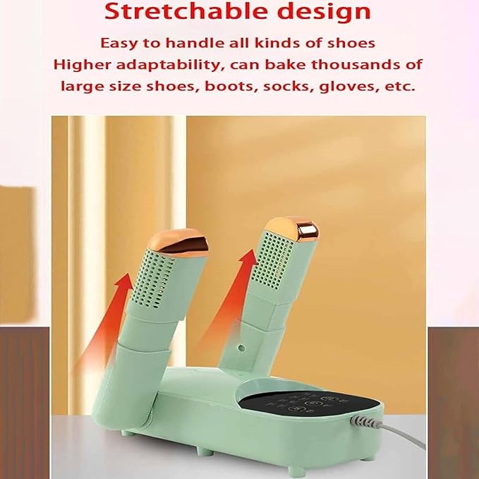 Electric Shoe Dryer with Adjustable Rack