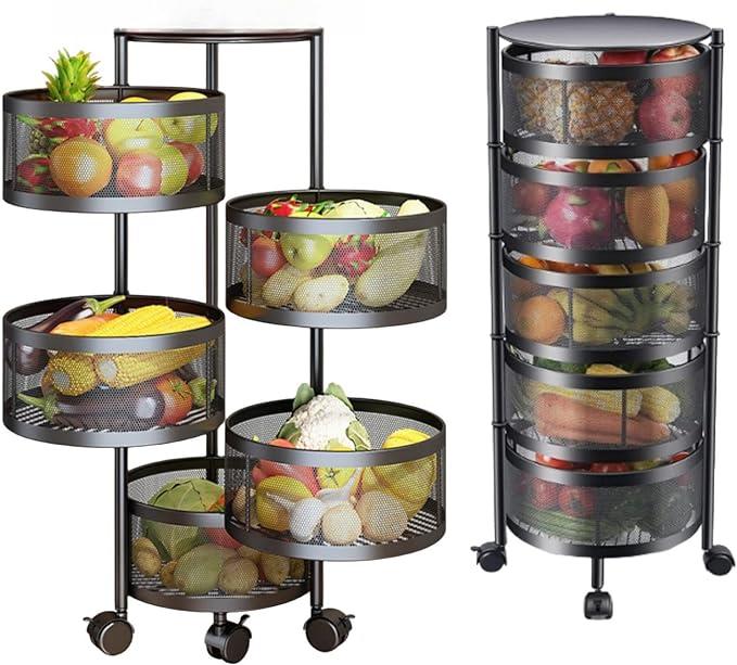 5-Tier Kitchen Storage Shelf