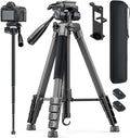 2-in-1 Aluminum Camera Tripod