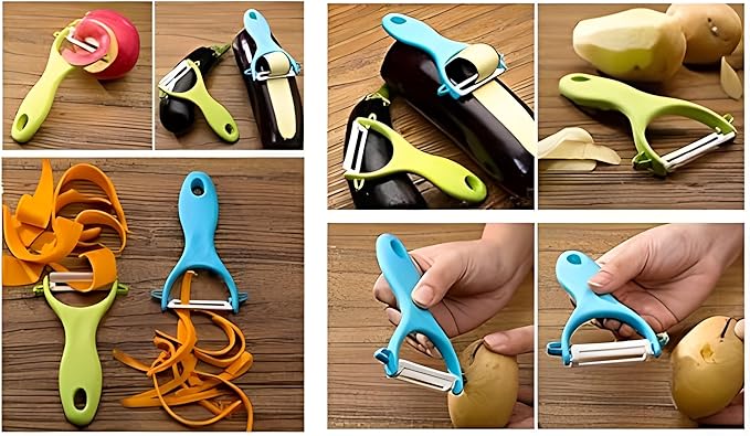 Ceramic Peeler & Sharp 'Y' Paring Knife Set