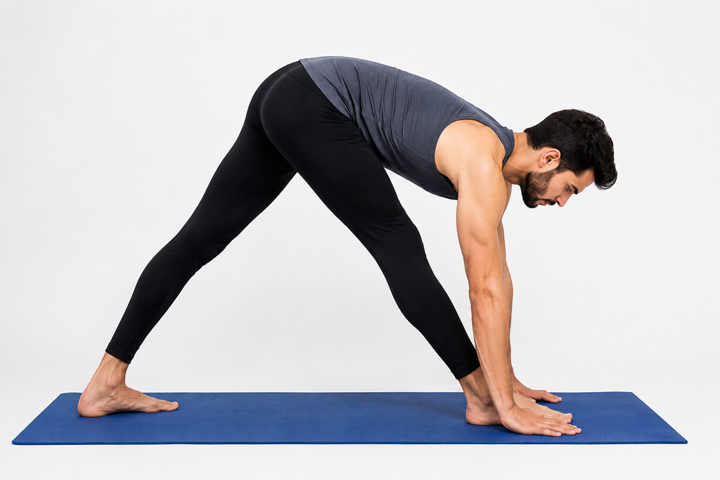 Blue 6MM Non-Slip Yoga Mat