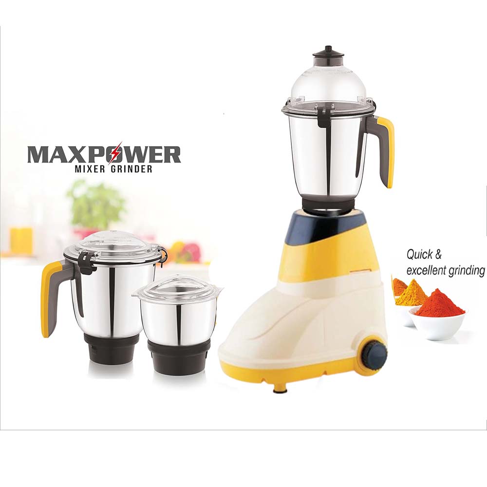 MG-537 Mixer Grinder - Powerful Motor with 3