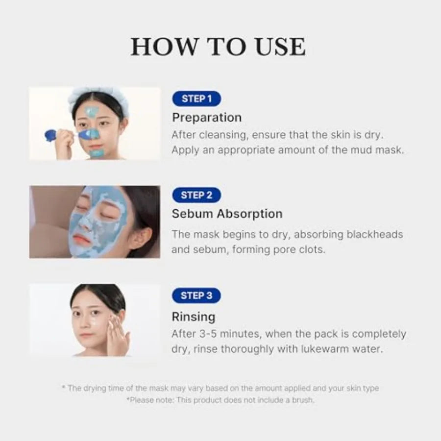 Zero Pore Black Mud Facial Mask