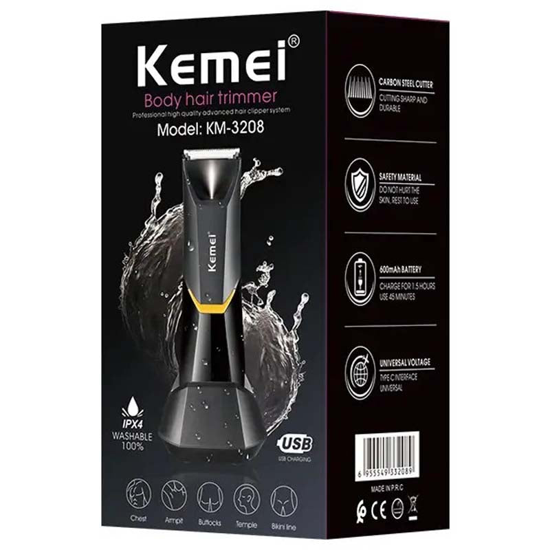 Kemei KM-3208 Professional Body Hair Trimmer