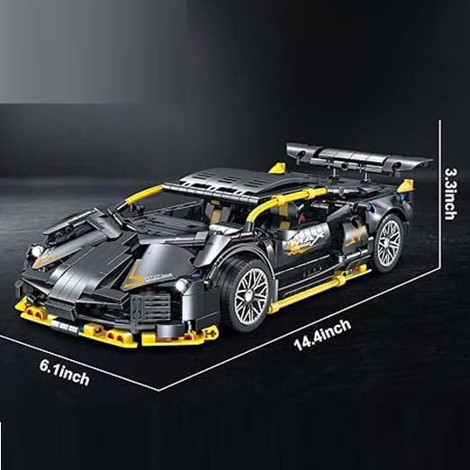 1215-Piece Sports Car Building Blocks