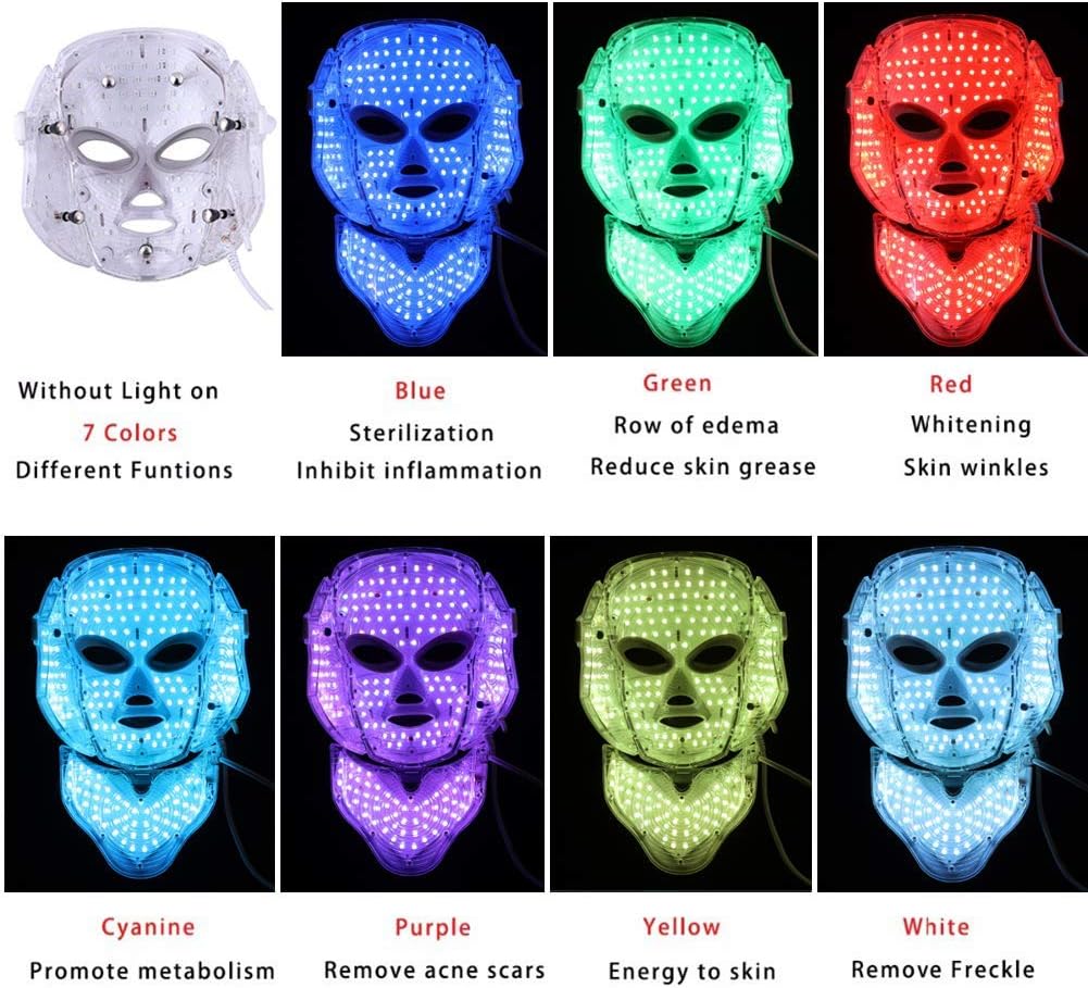 7-LED Whitening Face Mask