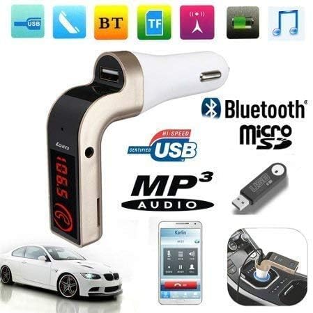 Car G7 LCD Bluetooth Car Charger FM Kit