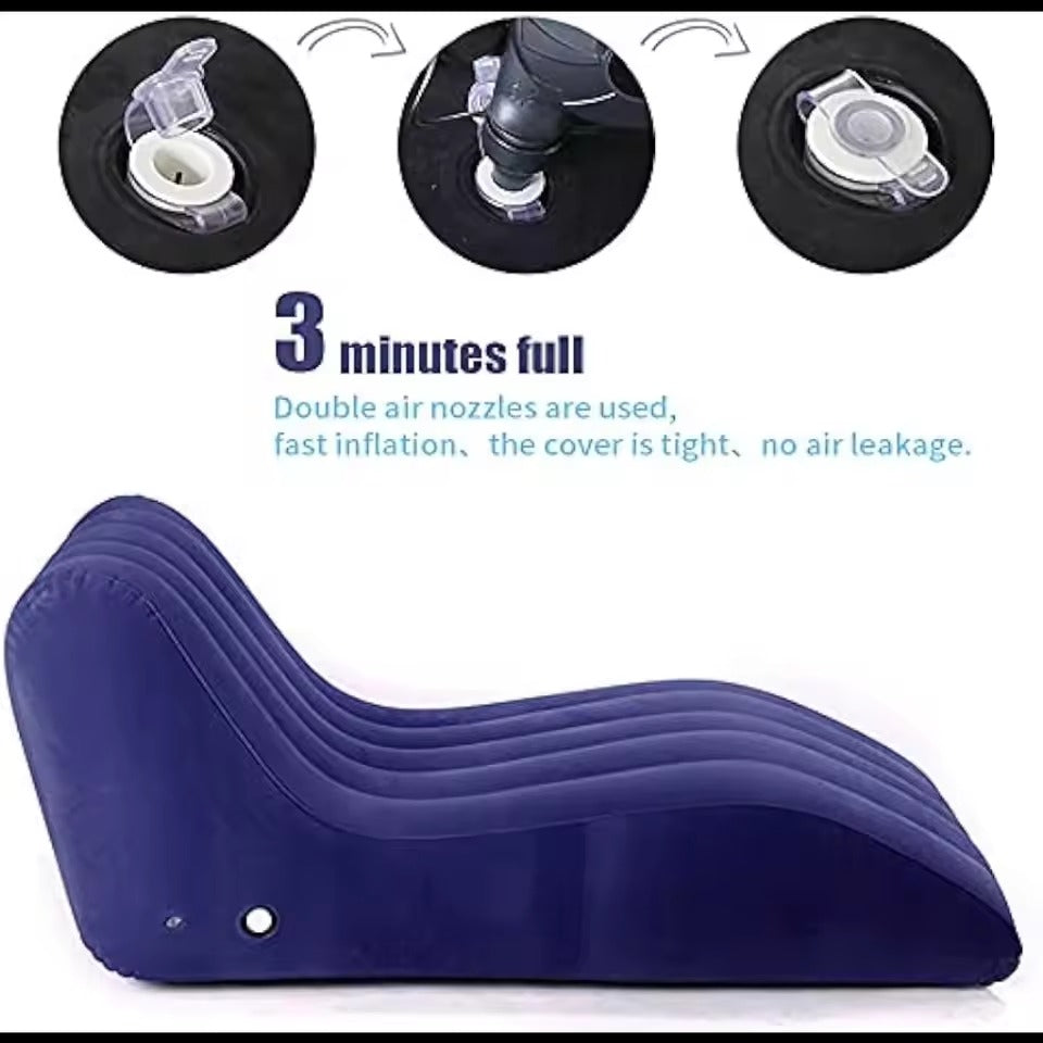 Folding Portable Inflatable Recliner Sofa