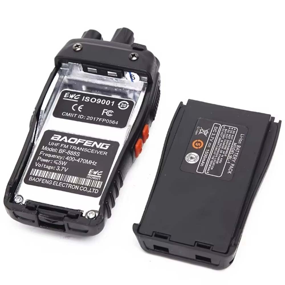 BF-888S UHF 400-470MHz Handheld Walkie-Talkie