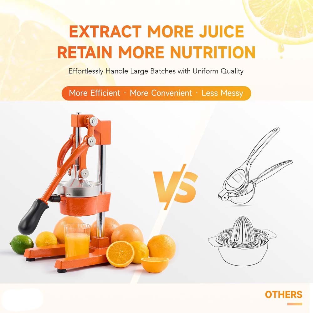 Hand Press Manual Citrus Juicer