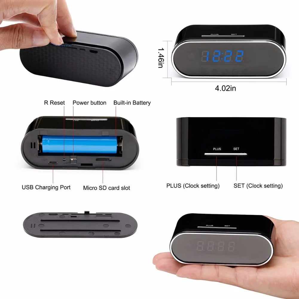 Wireless WiFi Table Clock