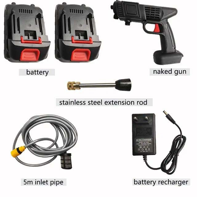 Heavy Duty Cordless Portable Battery Washer