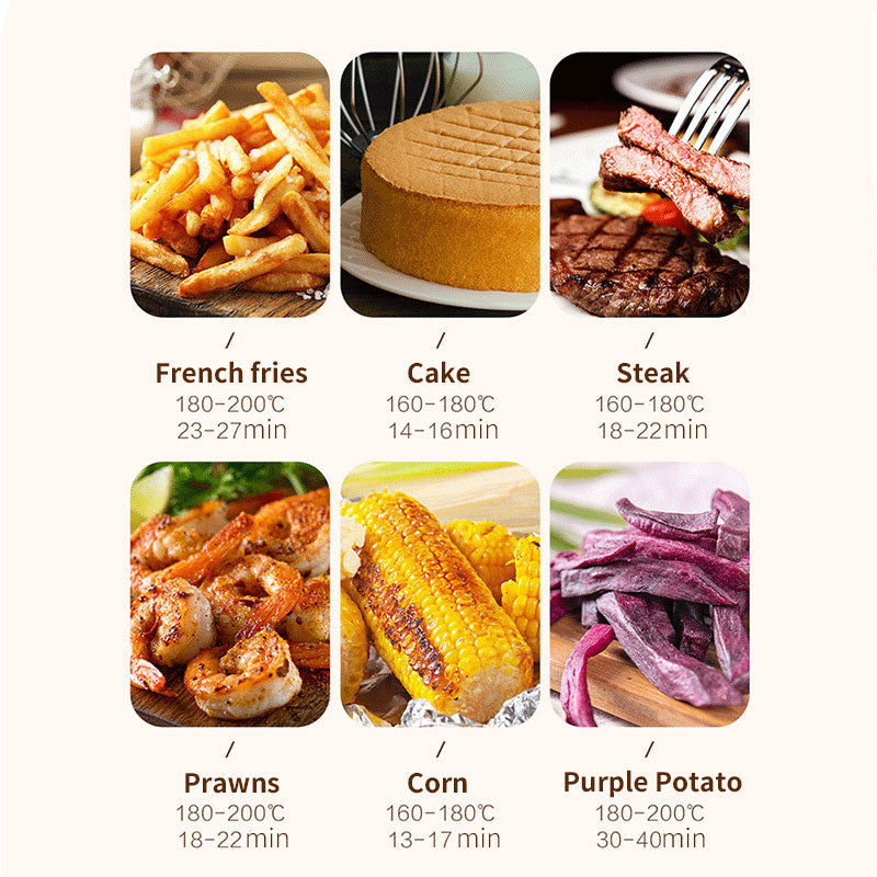 4.5L Digital Air Fryer - Oil-Free Healthy Cooking