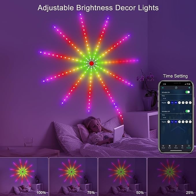 Smart Firework| USB Powered Room Decor