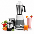 3-in-1 Stainless Steel Mixer Grinder Blender with Heavy Duty Motor