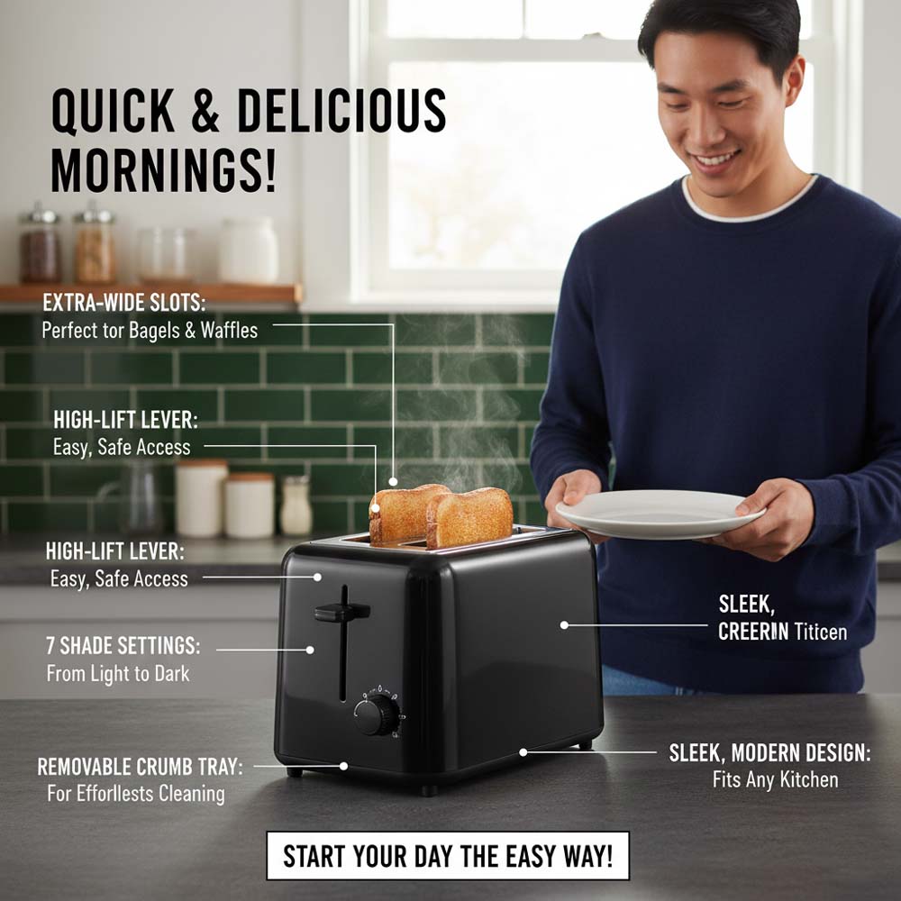 OE-505 2-Slice Toaster