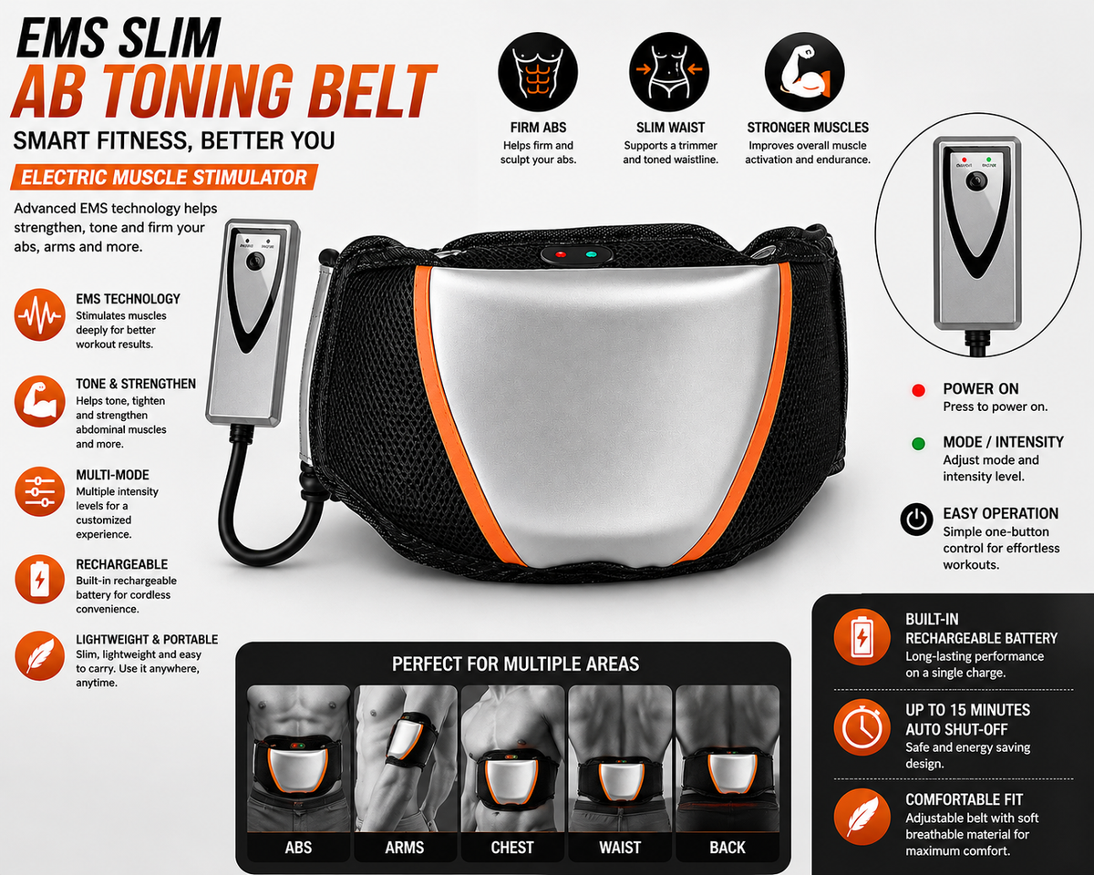 Electric Vibrating Slimming Belt