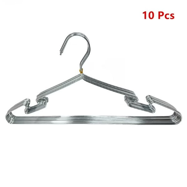 Stainless Steel Flexible Sturdy Clothes Hangers Set