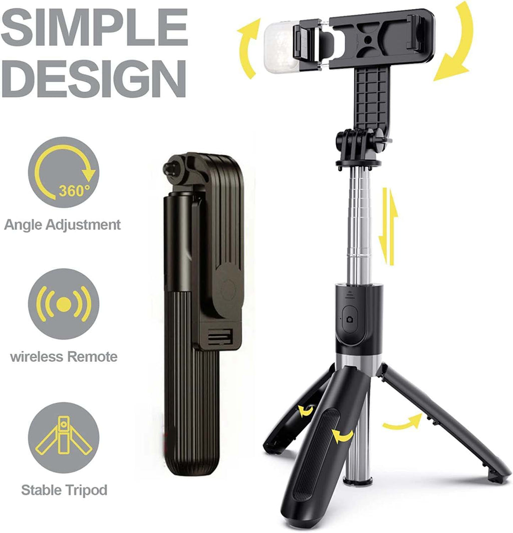 Bluetooth Selfie Stick Tripod D-10