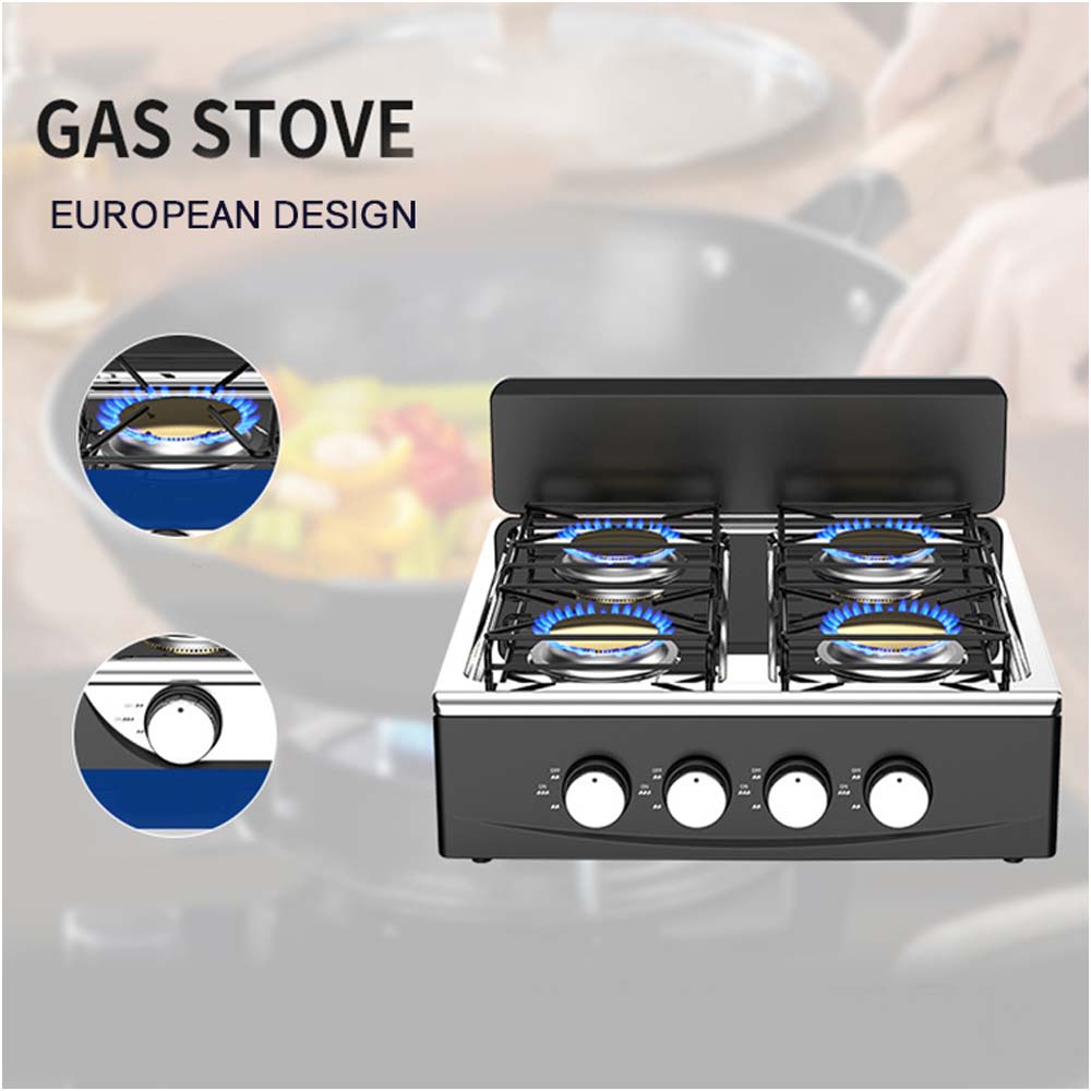 OE-441 European 4-Burner Gas Stove