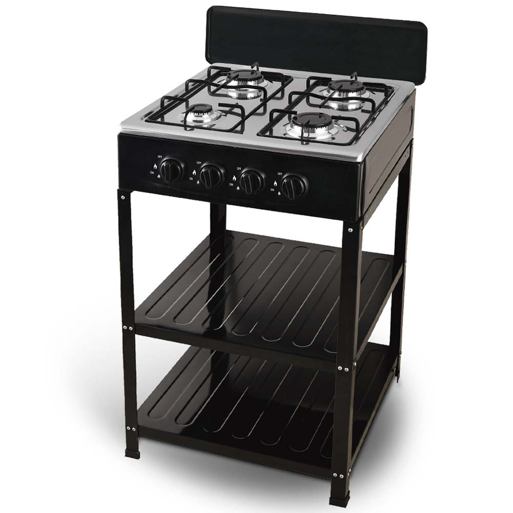 4-Burner Outdoor Gas Stove with Detachable